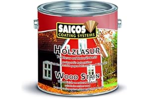 Saicos Colour GmbH 501 0011 Holzlasur Holzslasur, Kiefer, 2,5 Liter