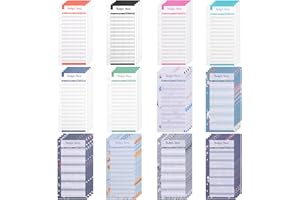 DASYUSUO 96Pcs Budget Blätter,A6 Budget Planner Sheet,A6 Budgetblätter Nachfüllpapier,6 Löcher Budget Planner Zubehör,für Binder Notebook 6 Holes Budget Card
