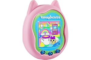 DETUEUA Cover Compatibile con xiaomi Uni 2023 tamagotchi, Cute Funny Cartoon Silicone Custodia Case Antiurto Protettiva, Bambini Cartoon Case Cover - Pink kitten