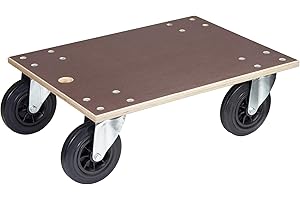 WAGNER DESIGN YOURSELF WAGNER Carrello da trasporto MM 1148 I 78 x 59 cm - per ​attrezzature e contenitori molto carichi I portata 750 kg I superficie antiscivolo I certificato FSC® - 20114801