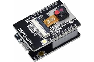 XTVTX ESP32-CAM Carte WiFi Bluetooth ESP32-CAM-MB Micro USB vers port série avec module appareil photo OV2640 2 MP double mode compatible avec Arduino