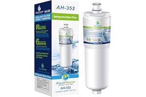 AquaHouse AH-352 filtre à eau compatible pour Bosch/Neff/Siemens réfrigérateur 3M CS-52, CS-452, CS-51, 640565, 5586605
