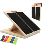 Planche Inclinée Fitness 3 Niveaux – Bloc Trapézoïdal Mousse Antidérapant Pour Yoga, Pilates, Étirements Et Récupération