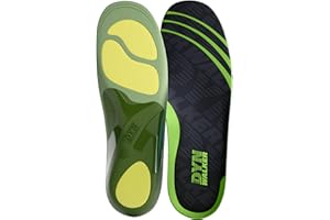 ‎DYNWALKER Plantarfasziitis Einlagen, DynWalker Orthese Fuß, Relief Achillessehne, Ischias Schmerzen, Fersenschmerzen, Überpronation, Dämpfung, Antirutsch, Grüner, S