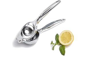 LACARI HOME & LIVING Lacari Original Spremiagrumi in Acciaio Inox | Lemon Squeezer in Argento | Juicer | Cheers Club