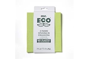 MARTINI SPA Mr.Eco Martinispa Schwammtücher aus Zellulose - 90 g