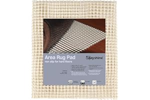 MAYSHINE Non Slip Rug Gripper Underlay Mat - PVC Anti Slip Rubber Matting for Rugs on Laminate, Wooden, Vinyl Floors - Perfect Anti Slip Rug Underlay for the Kitchen, Home, Office & More - 100x150 cm