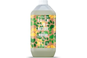 Faith In Nature Natural Chamomile Dog Shampoo, Vegan & Cruelty Free, No SLS,Silicones or Parabens, Gentle, For Sensitive Dogs and Puppies, 5L Refill Pack