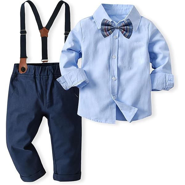 IDOPIP Pasgeboren Baby Jongens 1e /2e Verjaardagsfeestje Cake Smash Outfits Shorts Pp Broek Bloomers Y Back Bretels Vlinderdas 3 Stks Set Foto Props Kostuum Formele Gentleman Outfit Pak