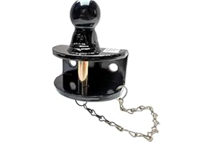 XIMPLIO Maulkupplung mit Bolzen Zugmaul für Flanschkugel Anhängerkupplung AHK - Kombimaulkupplung 90mm für ATV und Quad, Wohnmobil, US-Fahrzeug, Traktor, Transporter, LKW