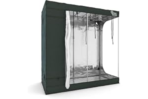 RoyalRoom® Growbox C200S 200x100x200cm Growzelt Gewächshaus