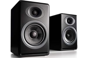 Audioengine P4 Premium Passive Bookshelf Speaker -Black