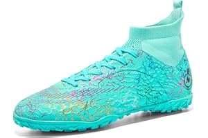 KUUK Fussballschuhe Kinder Kunstrasen Turf Fußballschuhe Hallenschuhe Für Jungen Mädchen AG FG TF Trainingsschuhe