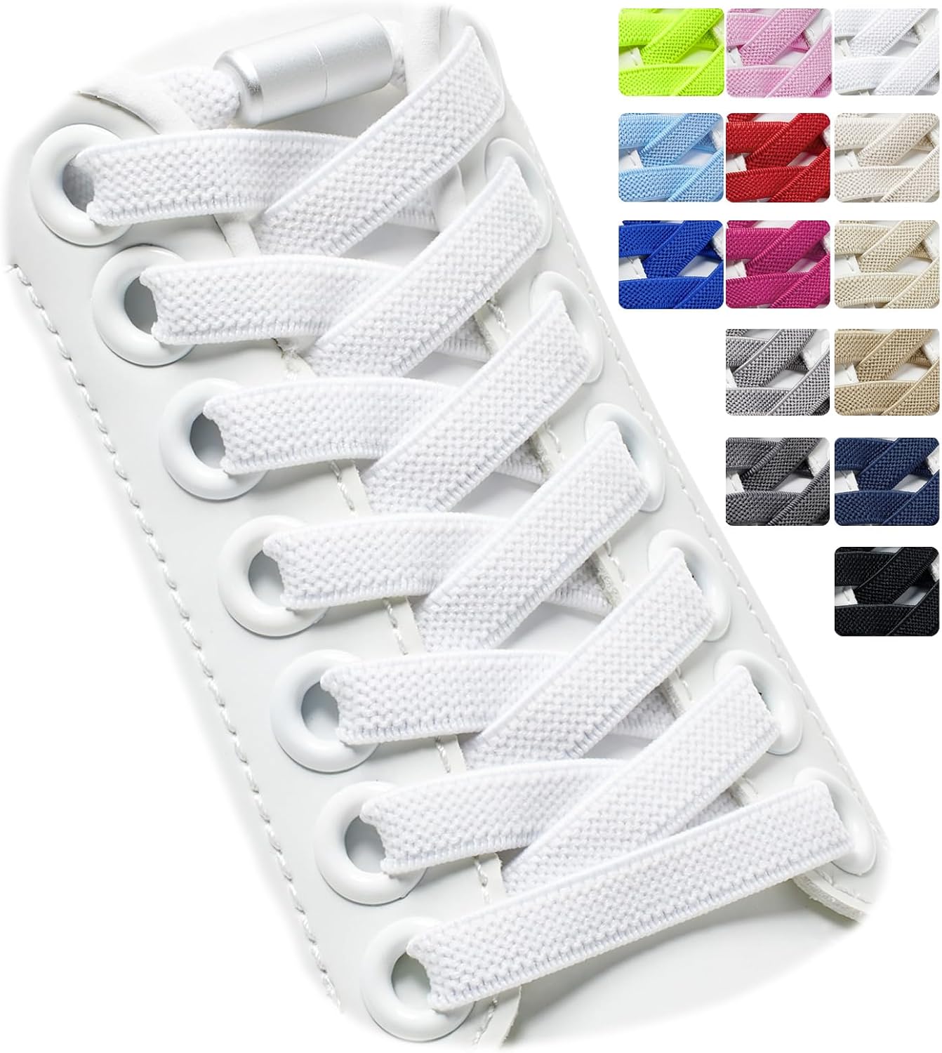Dossier Complet & Guide Pratique : Puzeam Lot de 2 paires de lacets élastiques p