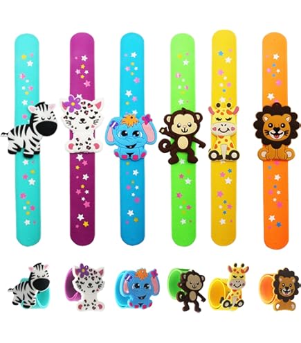 POPOYU 24 stuks klikarmbanden voor kinderen, kinderverjaardag, gastgeschenken,verjaardag, jongens, meisjes, cadeautje, slaparmbanden voor kleine geschenken POPOYU 24 stuks klikarmbanden voor kinderen, kinderverjaardag, gastgeschenken,verjaardag, jongens, meisjes, cadeautje, slaparmbanden voor kleine geschenken