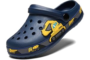 MEIDIASTRA Enfant Mules et Sabots Mixte Sandales de Plage à Enfiler Chaussures Été Antidérapant Pantoufles Clog Chaussons pour Fille Garçon