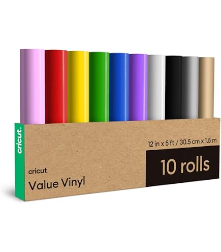 Cricut Smart Vinyl Permanent – Matte Metallic Champagne, 33cm X 3.6m (12ft), Für Maker 3 & Explore 3