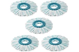 AVAENZO 5 stycken reservhuvud för Leifheit Clean Twist Disc Mop Micro Ergo