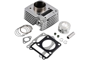 Artudatech 57mm Cylinder Piston Gasket Top End Rebuild Kit 150cc Fit for Yamaha YBR 125 2005-2016,XT-R XT-X XTZ 125