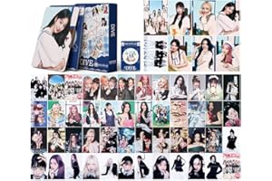 QOCUILC Carte photo KPOP IVE,2025 4ème Fan Club,Carte Photo Wonyoung Cadeau pour les fans,Carte à collectionner K-pop,Carte photo étoile féminine coréenne(DIVE INTO IVE)