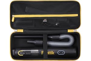 Aproca Tragbarer Hartschalen-Aufbewahrungskoffer für Fanttik Slim V8 Apex schnurlosen Auto-Staubsauger und Zubehör (nur Koffer)