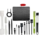 Computer Cleaning Kit, Multi-Purpose Keyboard Cleaning Brushes Anti Static Brushes Clothes for Computer Printer Car Player Ca