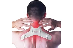TensCare Electrodo Específico para TENS/EMS para Alivio del Dolor de Cuello – Dirigido, Alta Adherencia, Fácil de Despegar y Aplicar, Compatible con Dispositivos TENS y EMS