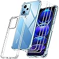 iVoler Cover per Xiaomi Redmi Note 12 PRO 5G / Poco X5 PRO 5G (Non per Redmi Note 12 PRO 4G), Antiurto Custodia con 3 Pezzi P