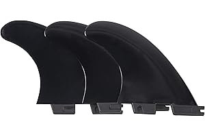 Liquida Surfboard Finnen, Glas-Flex, G5 Medium, 3 Stück, versch. Farben
