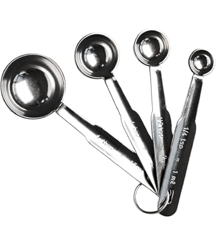 67001-5 PCS. MEASURING SET ST/STEEL 18/10