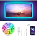 Gosund Ruban LED, Smart WiFi Bande LED Avec Alexa et Google Home, RGB Etanche avec Télécommande, Synchroniser avec Rythme de 