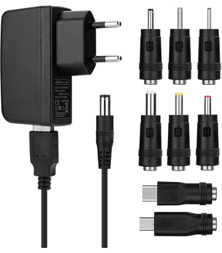 TOP CHARGEUR * Netadapter, Uitgang, DC 3,6 V, 1 A, 1000 MA, 3,6 W, CE- Certificering, Aansluiting: 3,5 Mm X 1,35 Mm, Vervangt Stroomvoorziening 3,6 V, 200 MA, 300 MA, 500 MA, 800 MA, 90 MA 00 MA