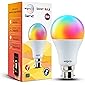 wipro NS9400 9-Watt B22 WiFi Smart LED Bulb with Music Sync Compatible with Amazon Alexa and Google Assistant ( Warm…