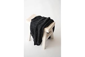 Kaiser 6521725 Wool – Coperta per neonati in 100% lana merino, traspirante, per neonati, per l'estate, neonati, coperta per il passeggino, coperta per l'ovetto, colore nero