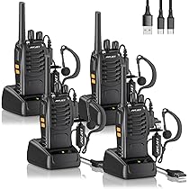 Walkie-Talkie JUCJET EP31 - Radio PMR446 Ricaricabile, Impermeabile IP54, Portata 3 Km - Foto 9