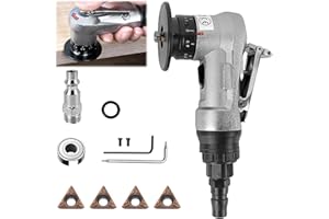 ZPSNDP 11 Pièces Mini Meuleuse Sans Fil Ebavureur Machine à Chanfreiner, Métal à 45 Degrés Meuleuse Pneumatique Outil D'ébavurage, Pour La Coupe et L'ébavurage du Métal (1)