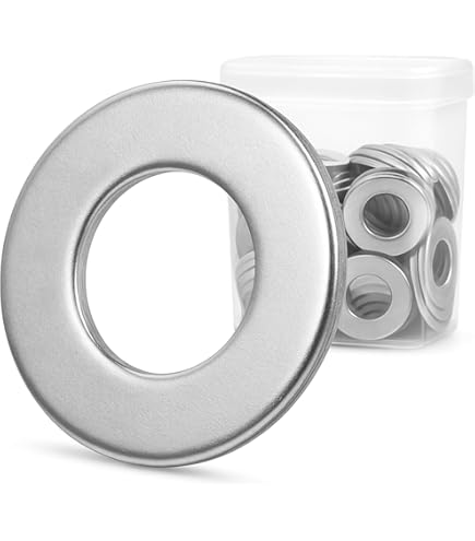 Rondelle Piatte In Acciaio Inox A2-70 - Misure M4 M5 M6 M8 M10 - Foto 3