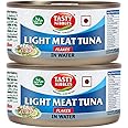 Tasty Nibbles Light Meat Tuna Flakes in Water, 185 g X 2