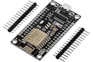 AZDelivery NodeMCU WiFi Lolin V3 ESP8266 ESP-12F Development Board with CH340 Unsoldered version compatible with Arduino Including E-Book!