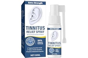 YEEGFEY Tinnitus Relief Spray, Natural & Gentle Tinnitus Relief for Ringing Ears, Tinnitus Relief Treatment Relieve Ear Ringing & Reduce Ear Noise, Improve Ears Discomfort