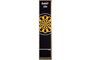 Dart 290x60 cm Tapis de Fléchettes Tournoi Fléchettes Paillet de Fléchettes Kingpower