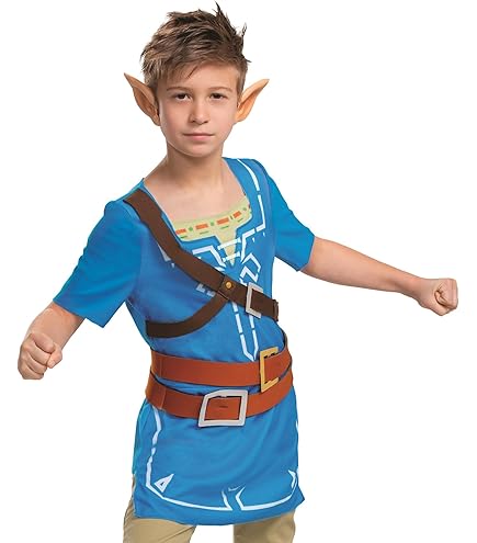 Disguise Link Prestige Legend of Zelda Nintendo Costume, Medium/7-8 by Disguise
