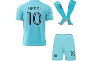 Mikalay Miami #10 Third 2023/2024 Grün Kinder Trikot & Shorts mit Socken Jugendgrößen