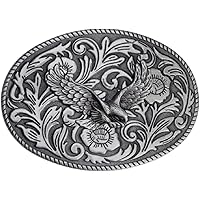 Fibbia Per Cintura Western Placcata Argento Sterling - Design - Foto 10