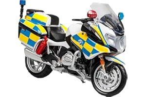 Maisto M34306 1:18 Motorcycle Authority Police MOTORCYCLES-18 Dispenser per moto, disegni e colori assortiti