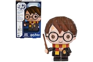 4D BUILD - Puzzle 3D Harry Potter Style Manga - 87 Pièces - Jeu de Construction à Collectionner - Pour Adultes et Enfants 12 Ans et +