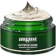 August Bioscience | Oatmeal Clay Mask | Infused with Shea Butter and Chia Seed Oil | 100 g