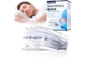 LURELUXE Férula Antironquidos, Férula Dental Antironquidos, Antirronquidos para dormir, Permite una respiración más fluida durante la noche, Fácil de usar y limpiar, Apto para hombres y mujeres