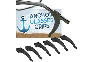 Anchor Glasses Straps Anti-Slip Glasses Ear Grip - 3 Pack - Stretch Fit for Sunglasses and Glasses Retainer Glasses Chain