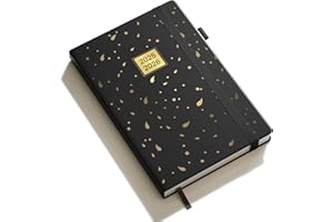 DeDe Bee Academic Diary 2025-2026 Week to View, A5 Mid Year Weekly Planner, 18Months Diary for Teacher, Students, Work& Home, July 2025 - December 2026 (Black)